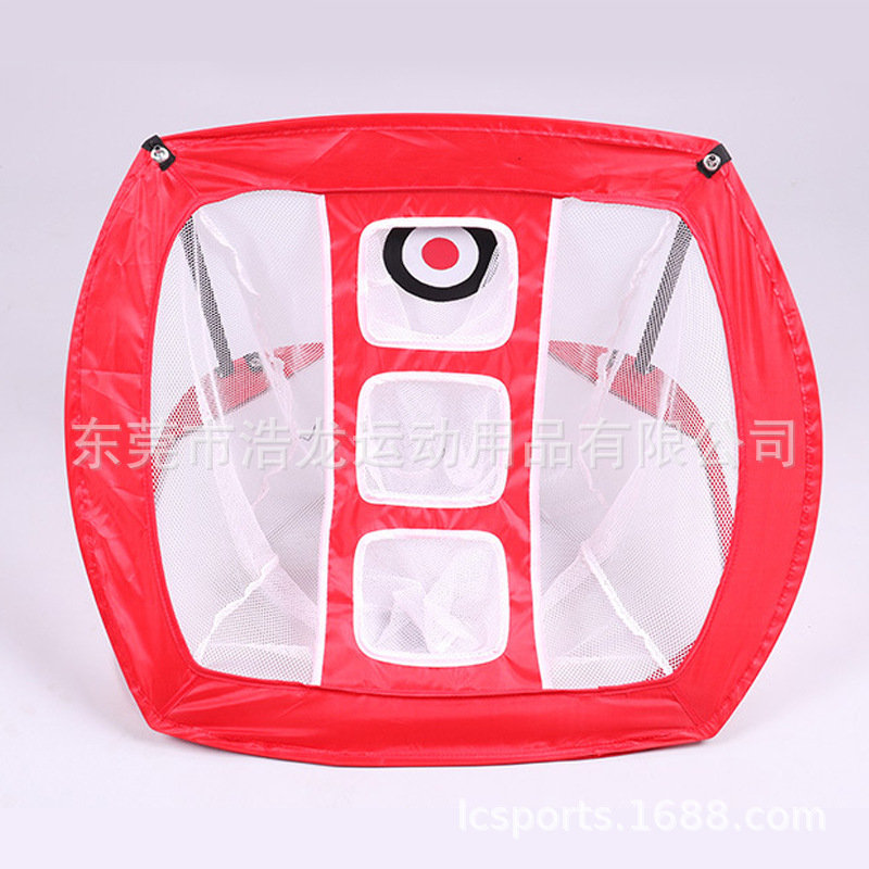 Venta caliente transfronteriza práctica de golf Red de corte de Rod Red de golf red plegable fuente de fábrica al por mayor