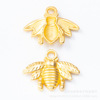 DIY jewelry accessories retro alloy 8 color optional bee pendant zakka wholesale manufacturers direct sales 180