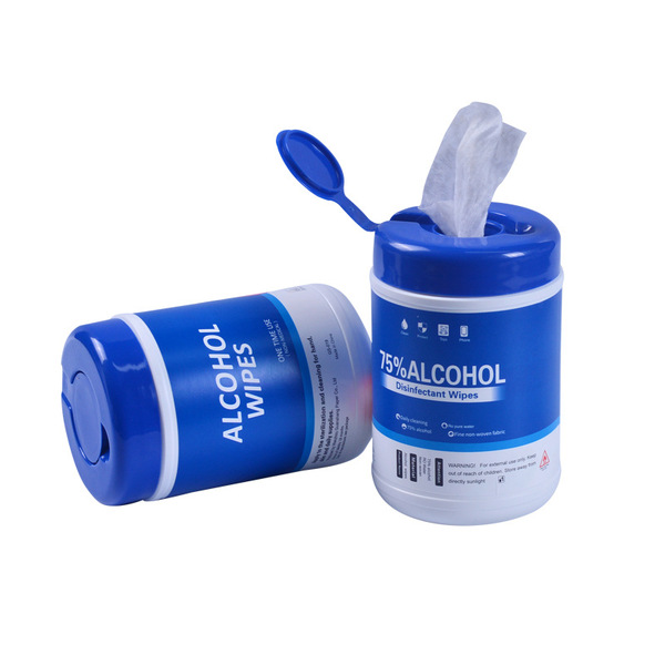 Alcohol wipes bucket