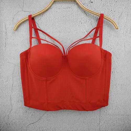 New style versatile cotton steel ring breasted summer style tube top vest trendy Korean style European and American hot selling bra