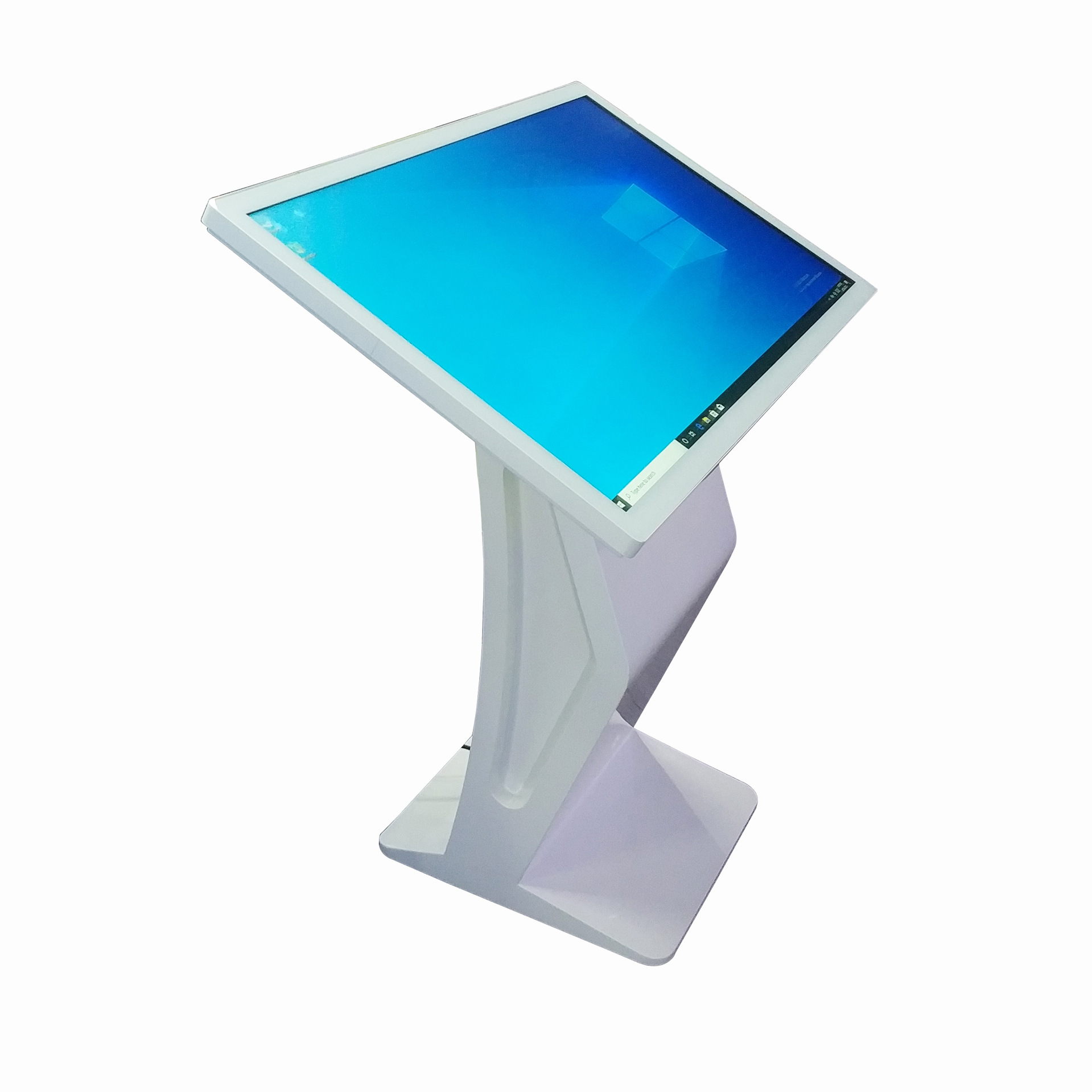 厂家直供商场大厅32/43/55寸电容触摸显示屏自助查询一体机广告机