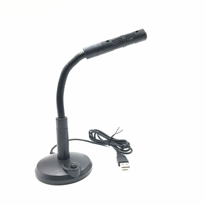 USB компьютерный микрофон QQ голосовой чат Запись микрофон ноутбук караоке Бесплатный привод