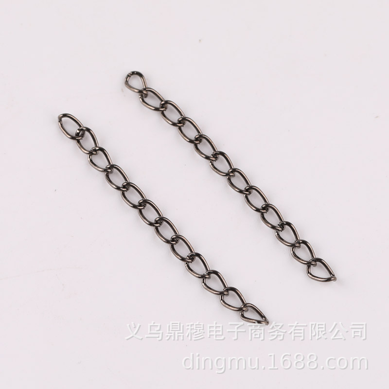 Accesorios de joyería Cadena de material Cadena de cola de 5cm Cadena de ajuste Cadena de extensión Collar Cadena de extensión Cadena de cola de 7cm Cadena de extensión Collar Exalargo