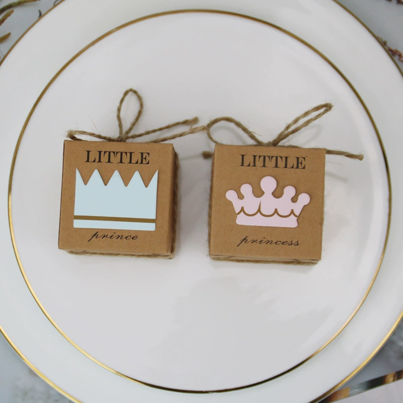 Новая коробка конфет в европейском стиле из крафт-бумаги, креативная Свадебная коробка конфет принцессы принца, Детская коробка конфет в полнолуние