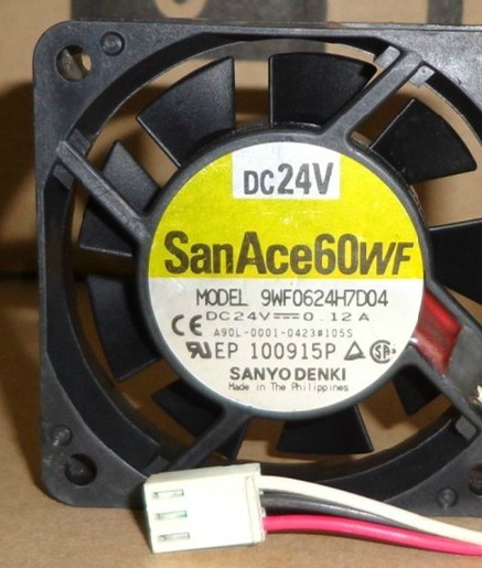 出售原装发那科变频器风扇SanAce60WF 6厘米9WF0624H7D04 24V