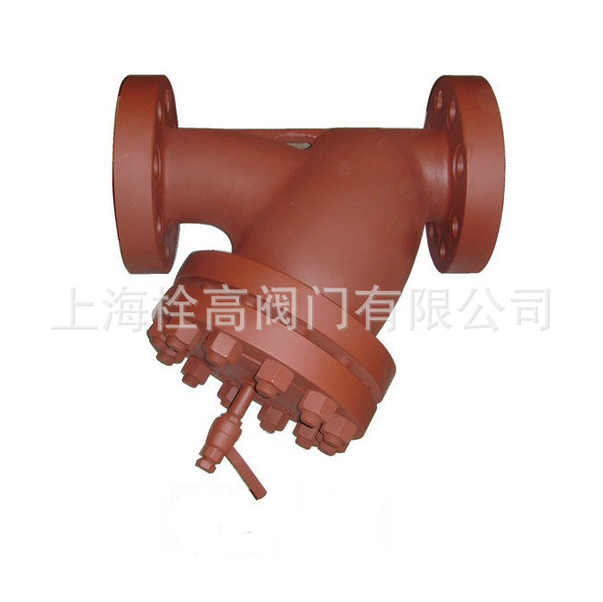 法兰高压Y型过滤器 上海SBY型不锈钢高压过滤器DN15-DN400