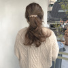 Long hair accessory, rectangular universal hairpin, 8.5cm, Japanese and Korean, simple and elegant design