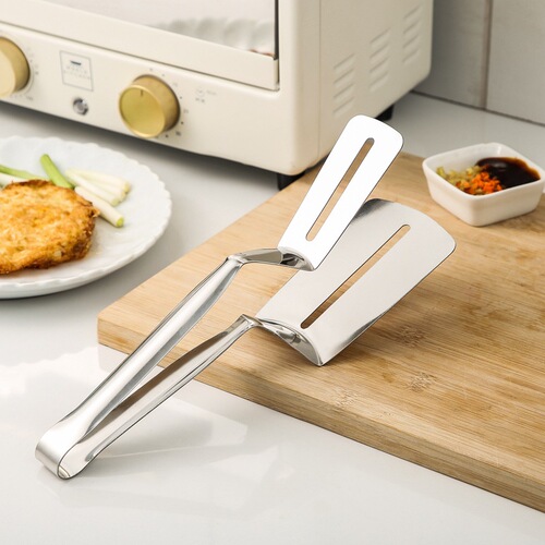Kitchen stainless steel food clip frying spatula clip frying fish spatula steak spatula household kitchen utensils frying steak spatula