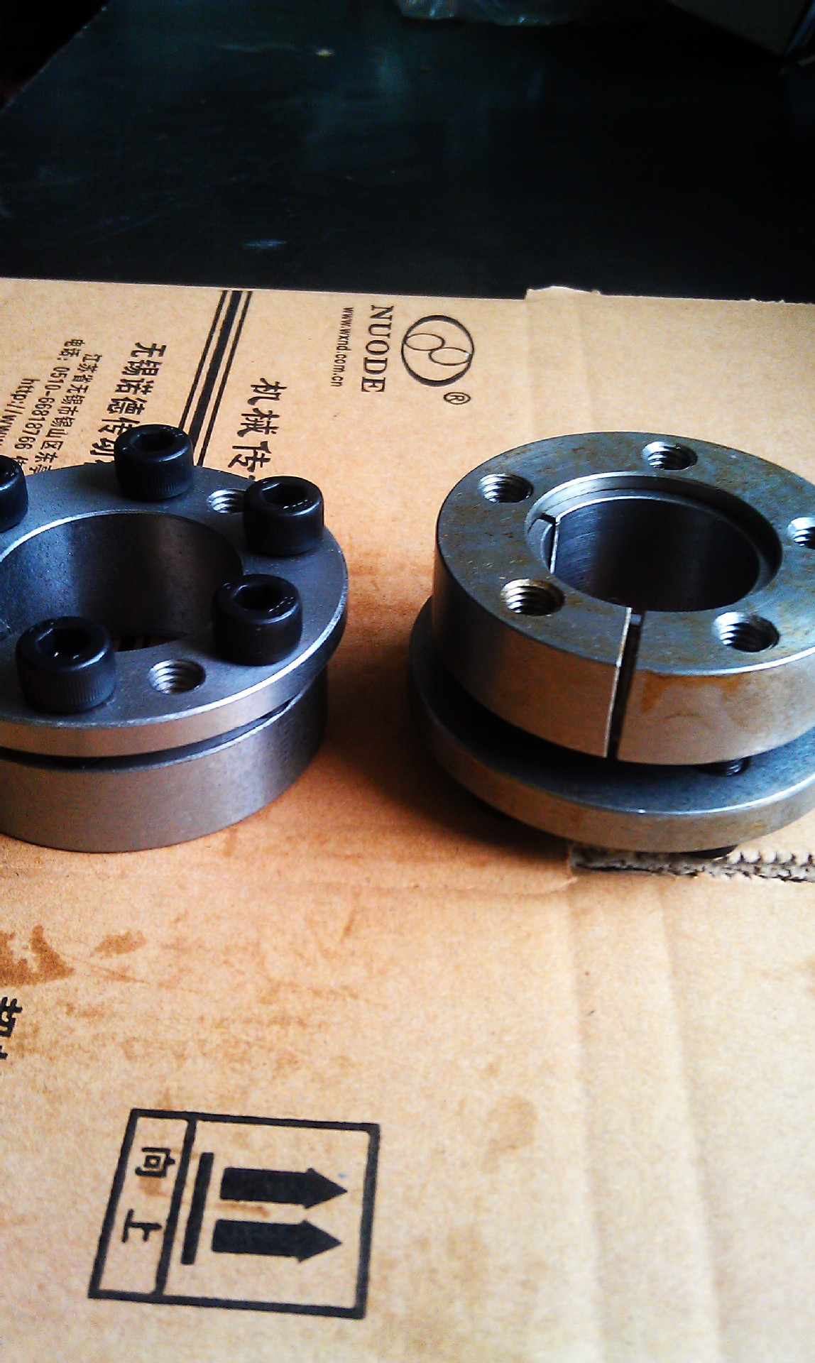 冷装涨套紧固方式 涨紧胀紧套 联轴器 苏州滚筒张紧套