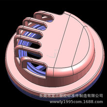 龍三廠家加工各種塑膠零配件壓線扣電源壓線夾承接塑膠配件