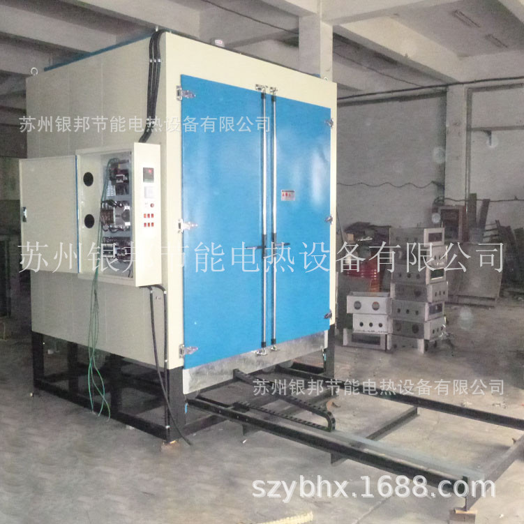 银邦品牌LYTC-841型号电动台车烘箱 承重型电驱动台车烘箱