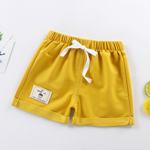 Summer Kids Shorts for Boys and Girls, Sporty Pants for Babies, Casual Elastic Pants, Summer Outerwear, Thin, One-Piece Drop Shipping