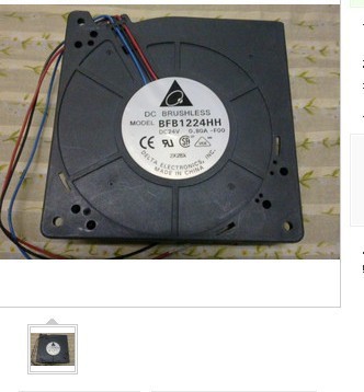 台达 12厘米涡轮变频器风扇 鼓风机 12032 24V 0.80A BFB1224HH