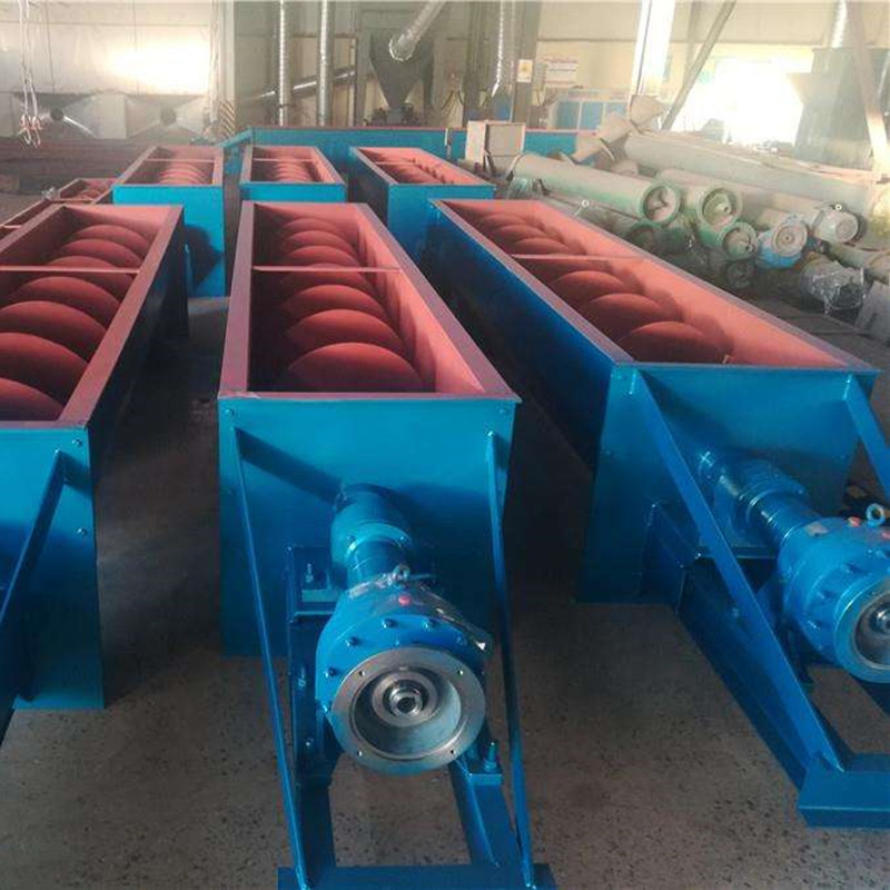 石灰粉螺旋输送机 焦炭螺旋输送机 水泥螺旋输送机化工螺旋输送机