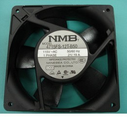 出售原装正品进口NMB-MAT 4715FS-12-B50 AC110V 0.21A 12038风扇