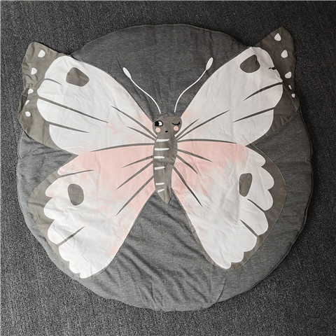INS Alfombra de animales tridimensionales redondas, manta para gatear para bebés, esterilla para gatear para bebés, 21 tipos de decoración para casitas