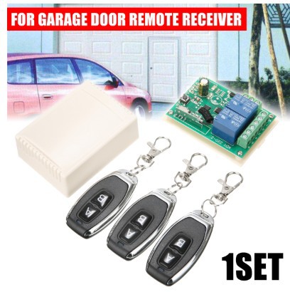 无线遥控开关控制 12V2路配小辣椒2键AB1+3遥控器控制器