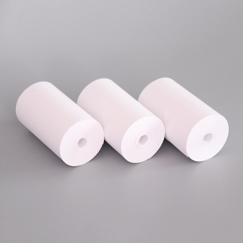 無管芯熱敏收銀紙80*50前台打印紙80x50美團外賣票據紙80mm捲紙