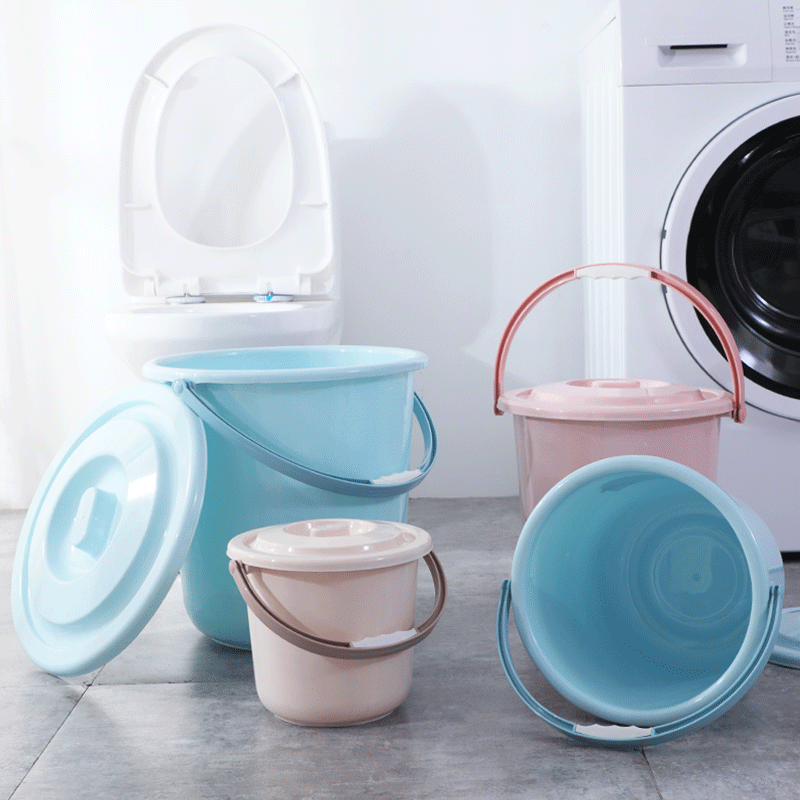 Factory Direct Sales Pp Buckets Wholesale Bathroom Buckets Toilet Buckets Baby Bathing Laundry