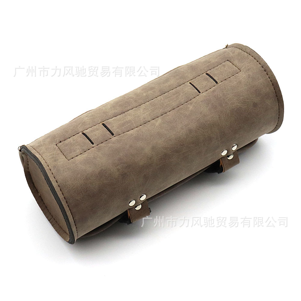 Adecuado para el kit de herramientas del paquete colgante delantero Harley Electric Speed Ke Latte Benda Prince Car Backpack Marrón Gris