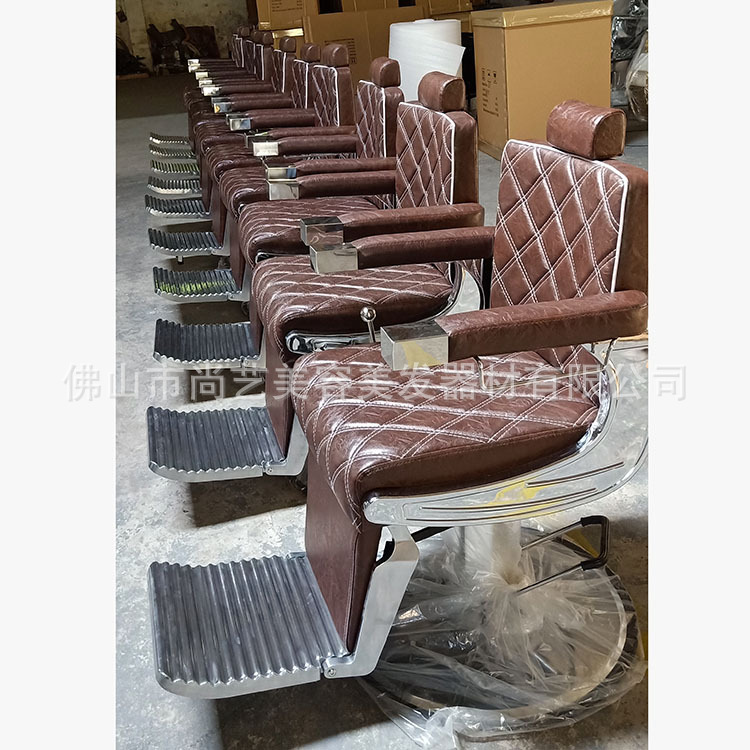 出口理發椅發廊放倒美發椅理發店椅子barber chair刮胡椅沙龍椅子