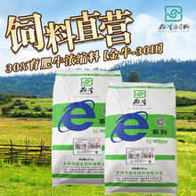 鼎圣30%育肥牛浓缩料均衡营养含益生菌消化好厂家直销牛饲料