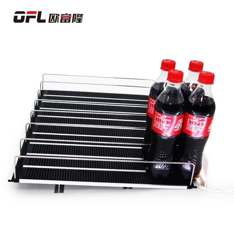 欧富隆冰柜饮料滑道层架自重滑道超市便利店自动仓储货架配套厂家
