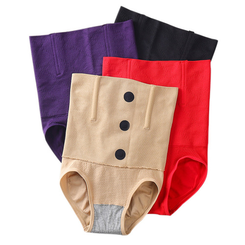 One-piece core postpartum arm lift underwear, large size shaping waist and tummy control high waist tummy control pants factory direct supply