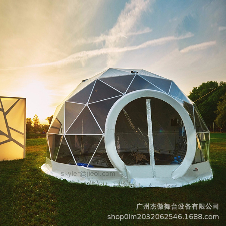 球形穹顶篷房户外展销活动厂家星空帐篷直销便携球形帐篷户外