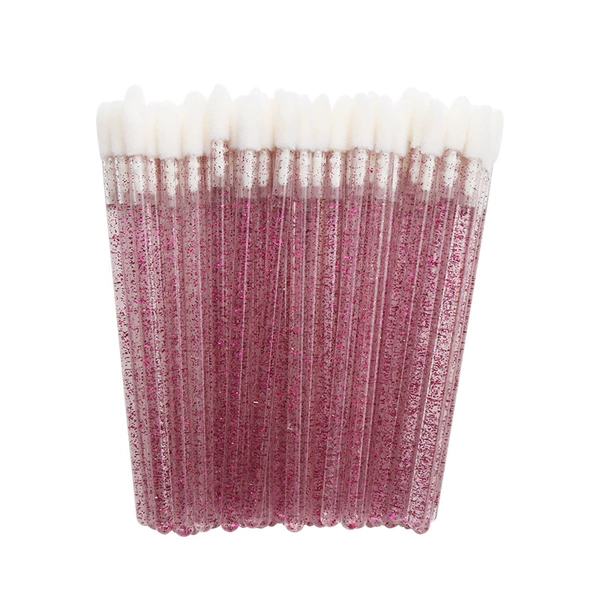 Crystal rod lip brush purple red (50 branches/pack)