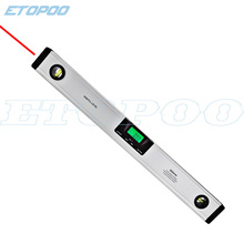 ETOPOO荣誉新品 激光数显水平尺 角度尺  带磁 十字激光 水平仪