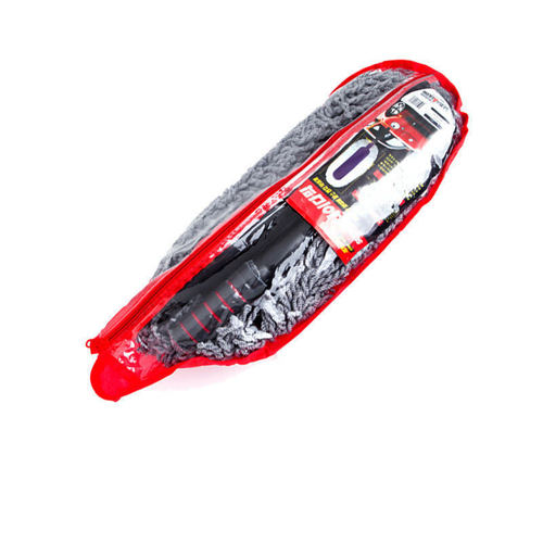 Car telescopic flat brush car mop water brush long handle dust duster car wash brush