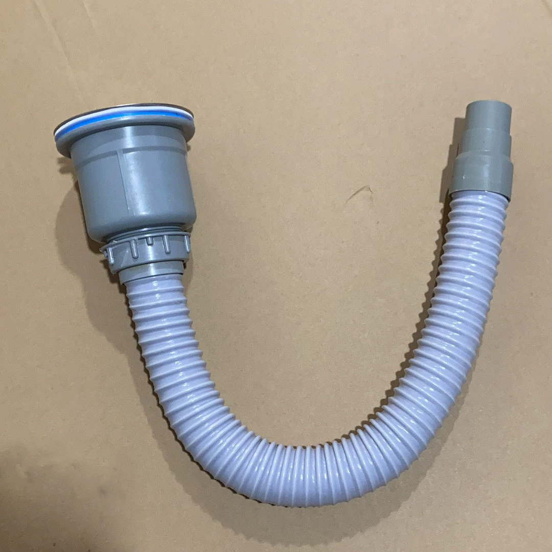 Кухонная раковина канализация 50 одинарная и двойная канализационная труба дезодорант канализационная труба Овощной бассейн канализационная труба из нержавеющей стали мойка овощей бассейн канализация