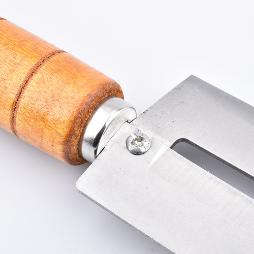 New Stainless Steel Sugarcane Knife Pineapple Peeler Multifunctional Fruit Peeler Tool Household Peeling Knife