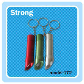 3LED带灯钥匙扣灯 带开瓶器功能LED迷你手电筒