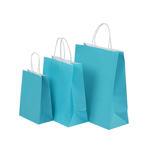 Kraft paper portable gift paper bag snack clothing packaging paper bag wholesale food takeaway packaging bag hand carry