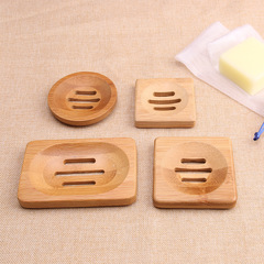 Manufacturer bamboo wood handmade soap rack soap holder soap box soap bathroom drain rack s soap box small soap plate logo