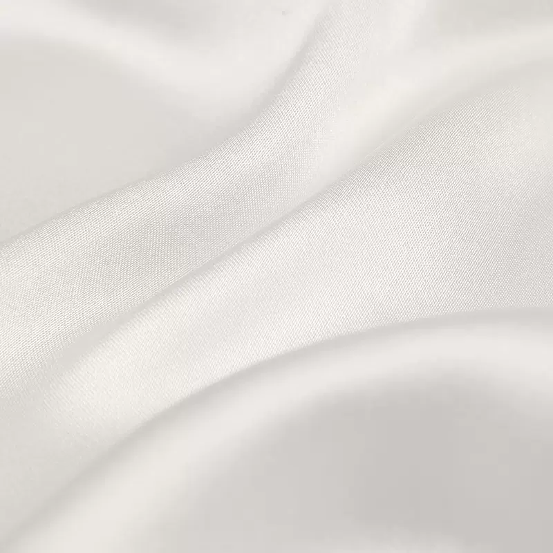 真丝草木染厂家热销 可染色装饰流行款提花印花 素绉缎面料