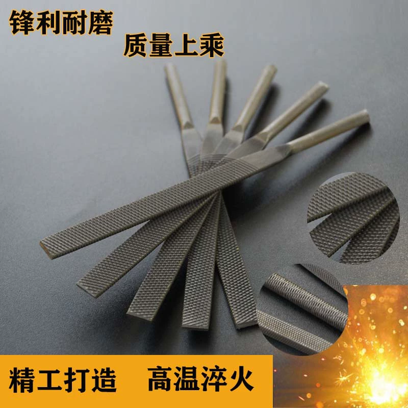 Bearing Steel Pneumatic Files AF-5 AF-10, High-Carbon, Multiple Profiles (flat, semi-round, triangular, round)