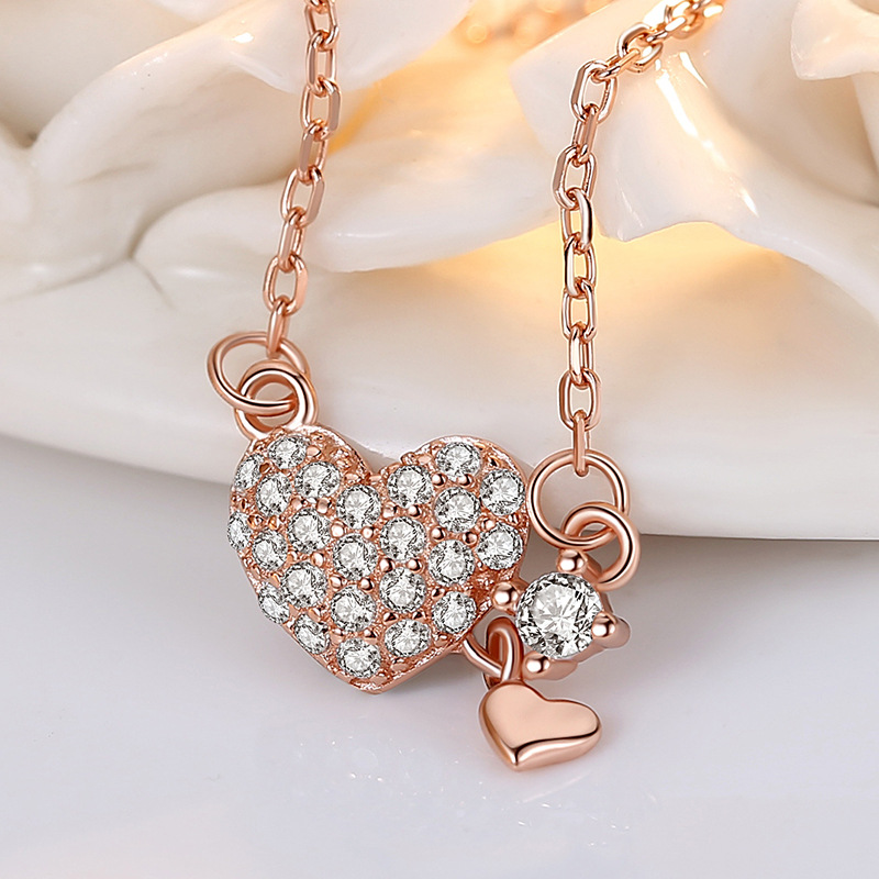 D333 oro rosa (con cadena cruzada)