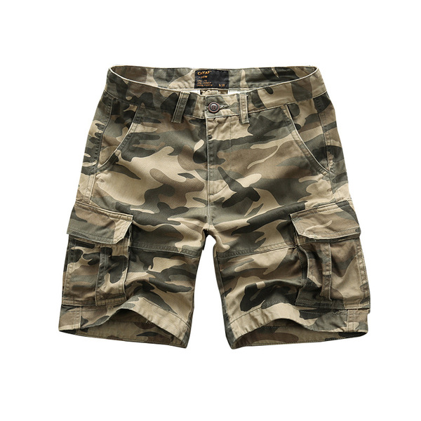 Summer camouflage shorts for leisure