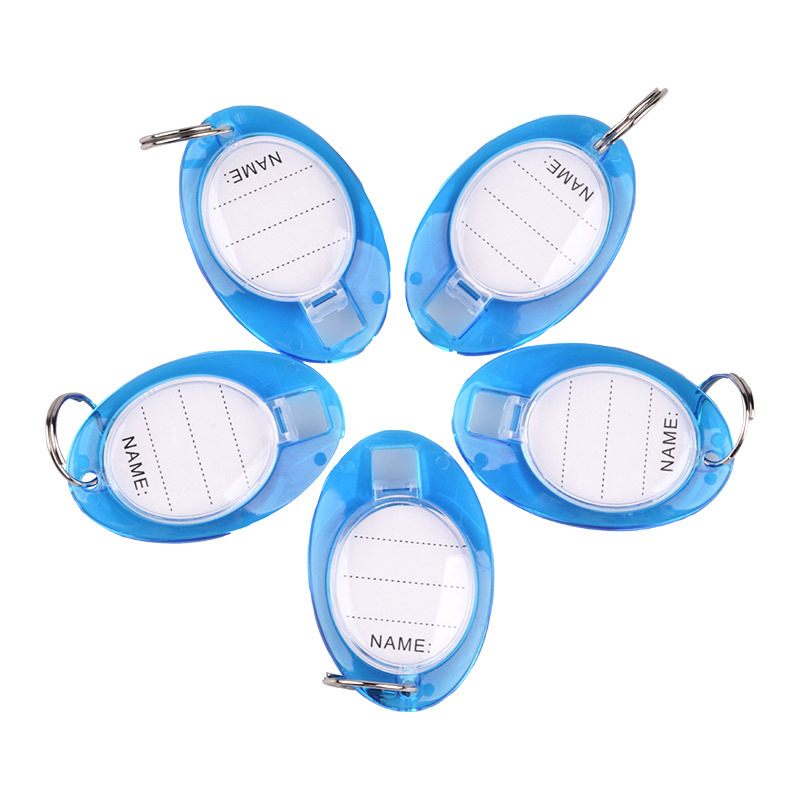 Tarjeta de color plástico transparente Hotel alquiler casa número clave cadena clasificación Tarjeta de Identificación fabricante en stock al por mayor