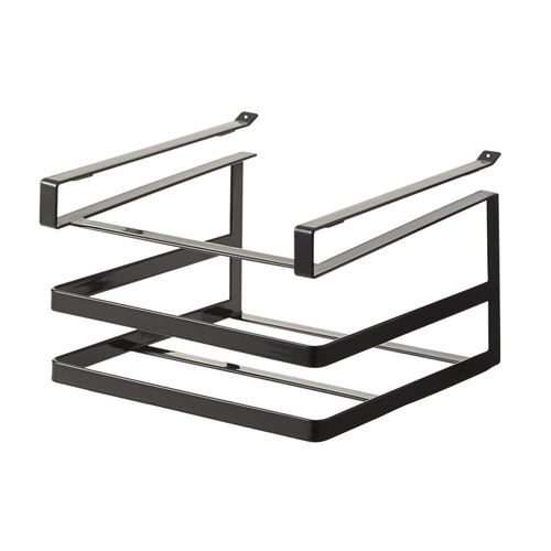 Kitchen storage rack wall-mounted punch-free chopping board rack cutting board rack chopping board rack under cabinet hanging storage rack pot lid rack