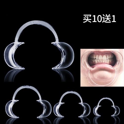 Dental mouth prop, plastic mouth expander, oral expander, jaw openers, mouth stretchers