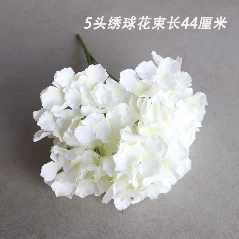 Flores artificiales blancas al por mayor para bodas, decoraciones de flores falsas, accesorios para techos de hoteles, flores artificiales blancas para celebraciones de bodas en salones de boda. image 32