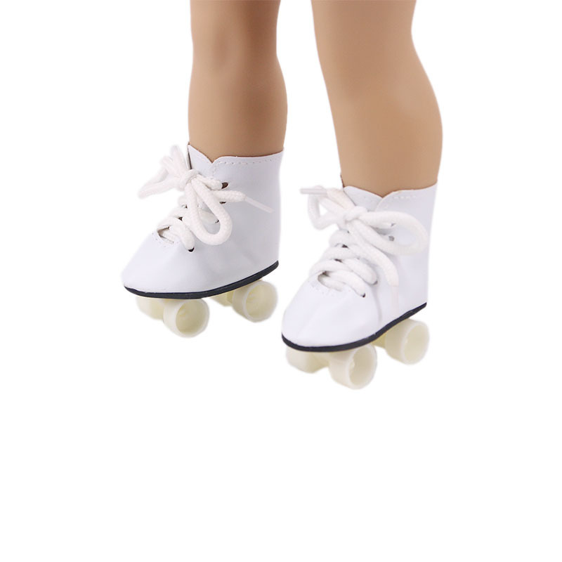 18 pulgadas American Girl muñeca zapatos muñeca cambio patinaje zapatos patinaje American Girl muñeca Accesorios