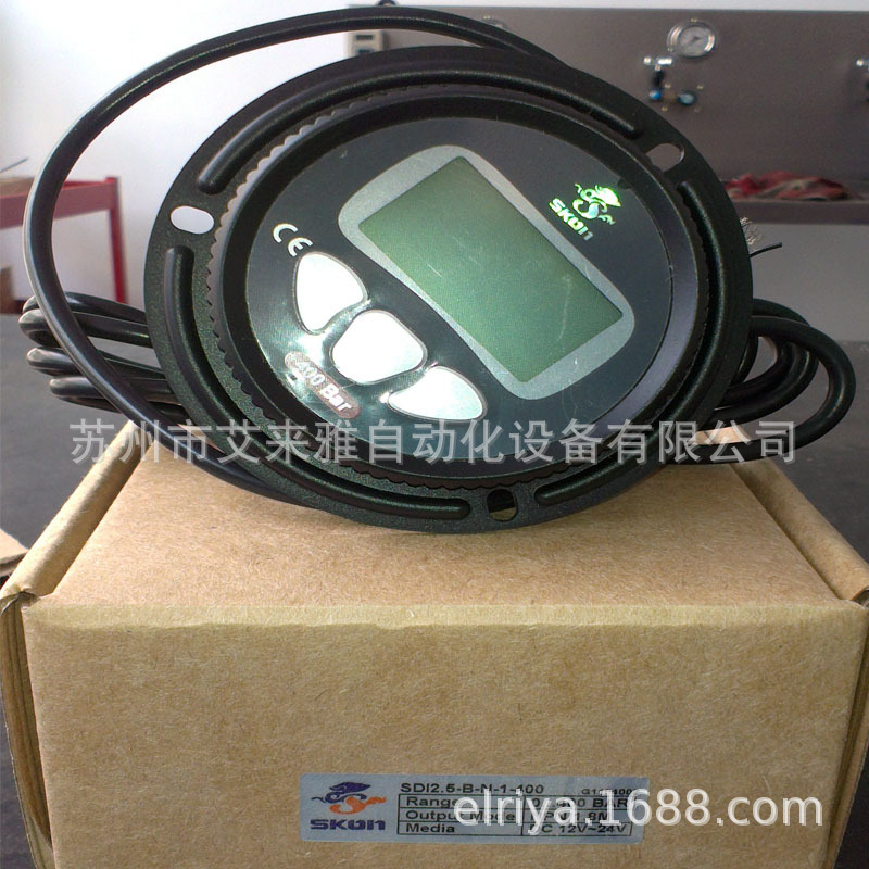 台湾SKON数位接点立接式电子錶 SDI2.5-B-1-1 1-700BAR耐轻微酸硷