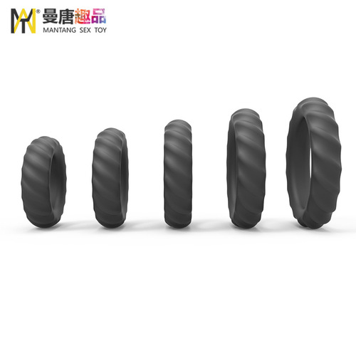 Amazon New Product Anti-Reflux Exercise Locking Preputial Ring Penis Vibrating Ring Novelty Product For Men Silicone Penis Ring