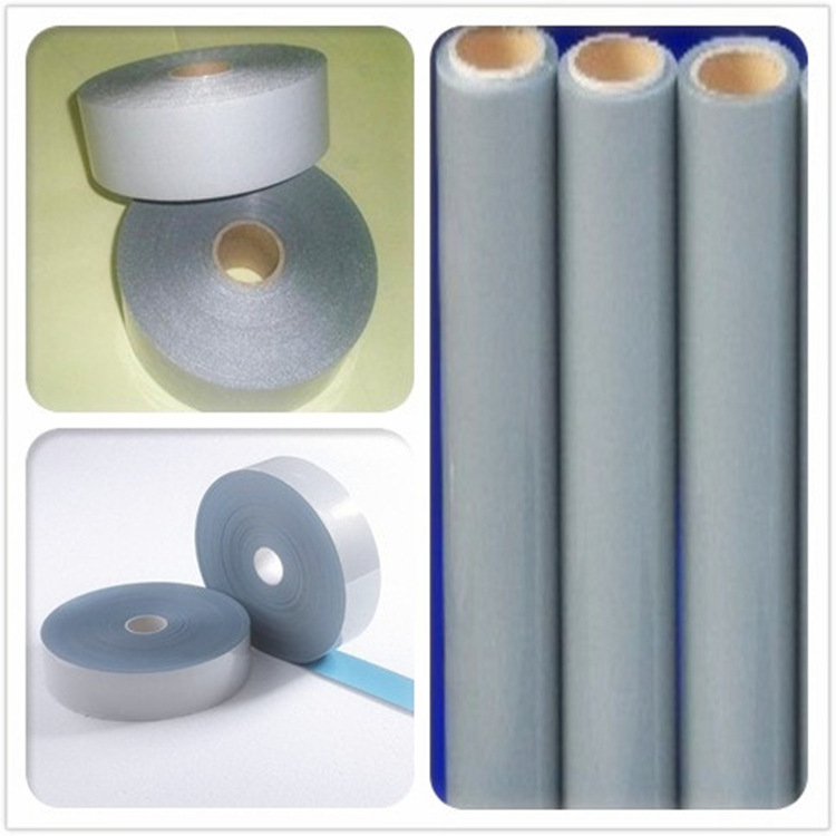 高亮反光热贴膜银色反光刻字膜PES热转印反光膜服装热压条高亮度