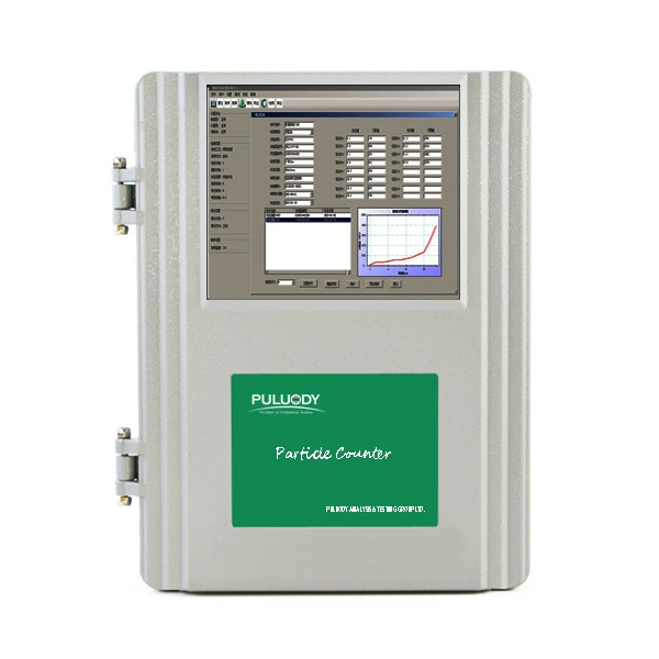 8-канальный счетчик частиц для водоканала Ploti